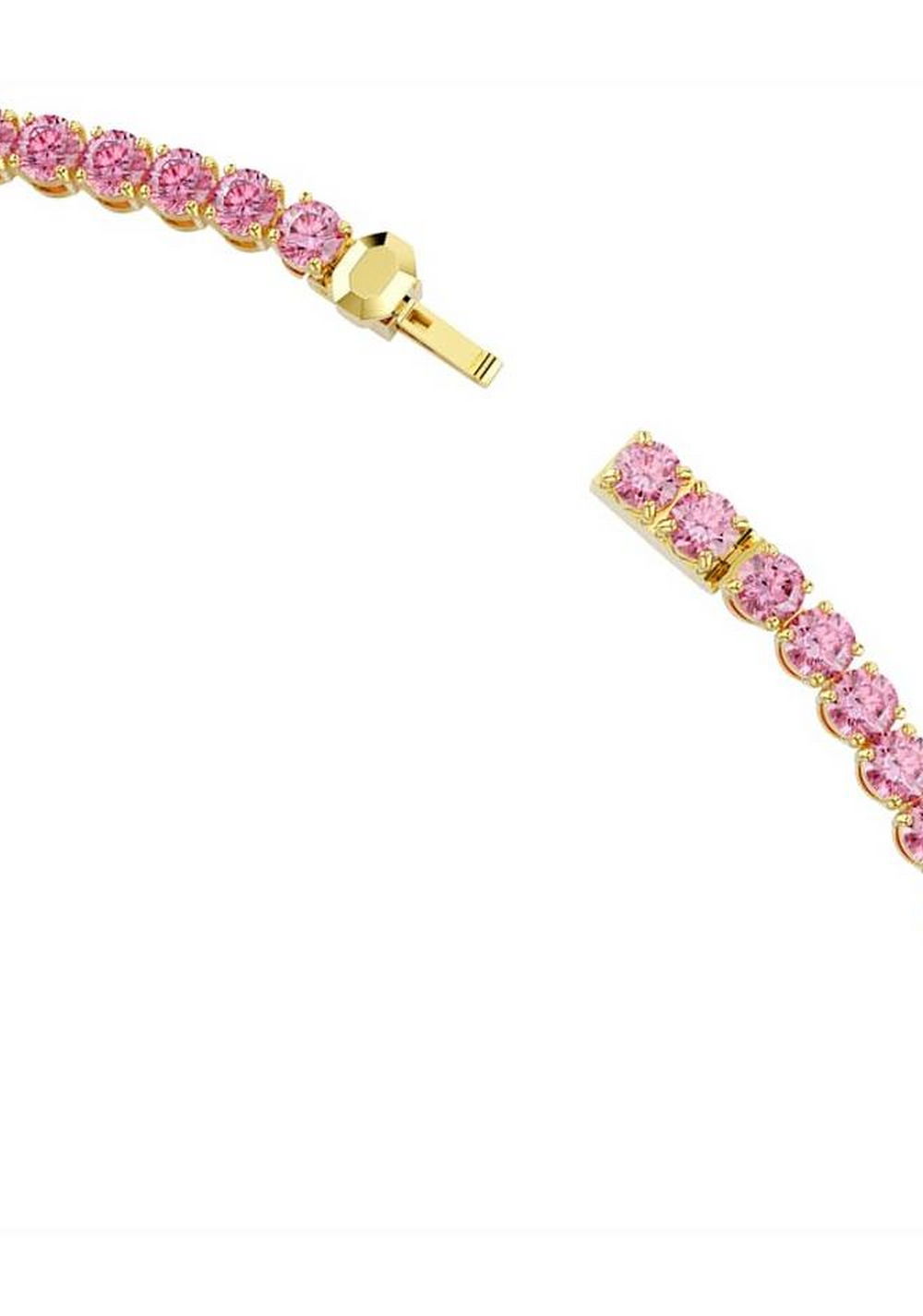 Collar Tennis Matrix Rosa Swarovski 2