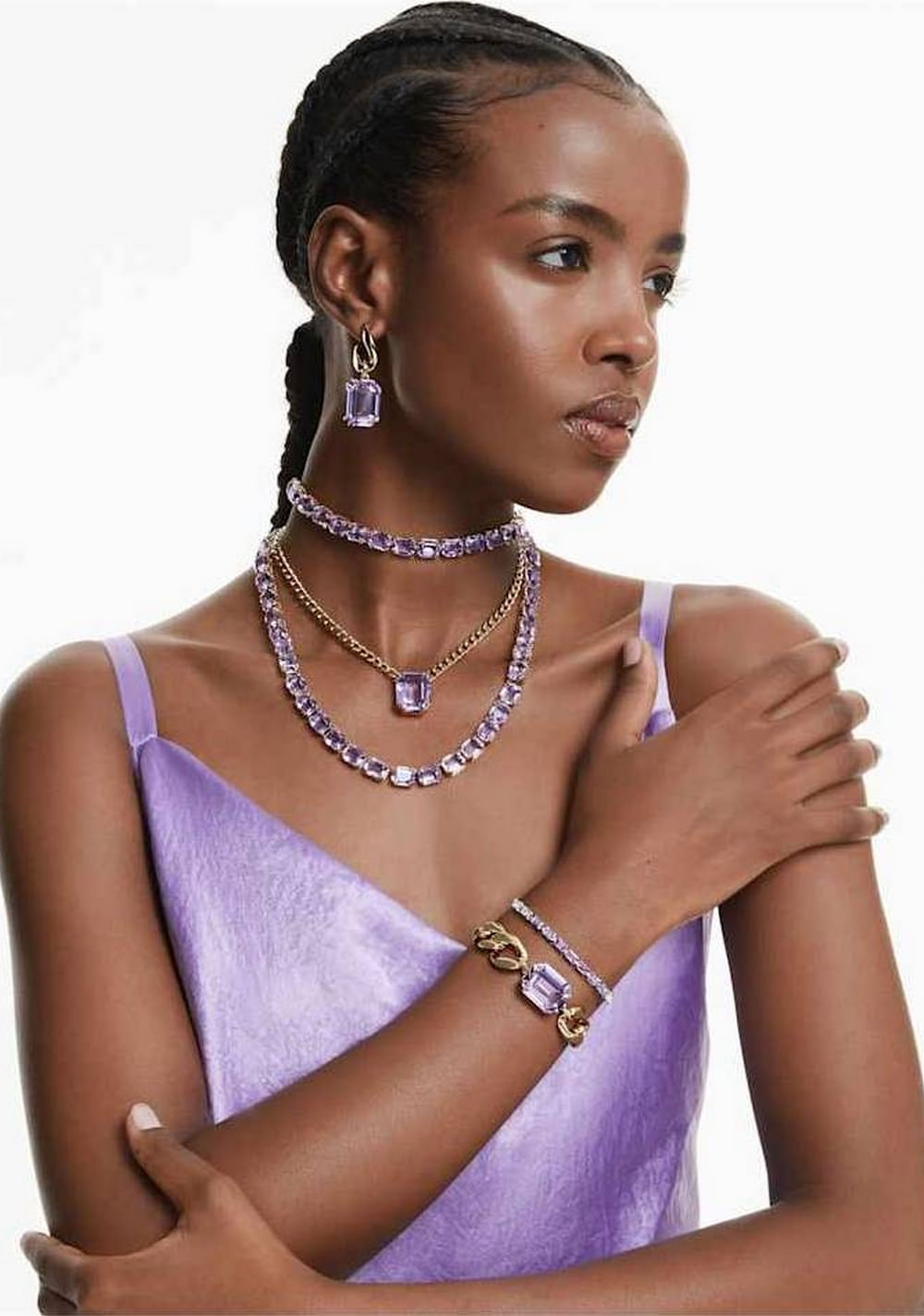 Collar Tennis Millenia Swarovski 7