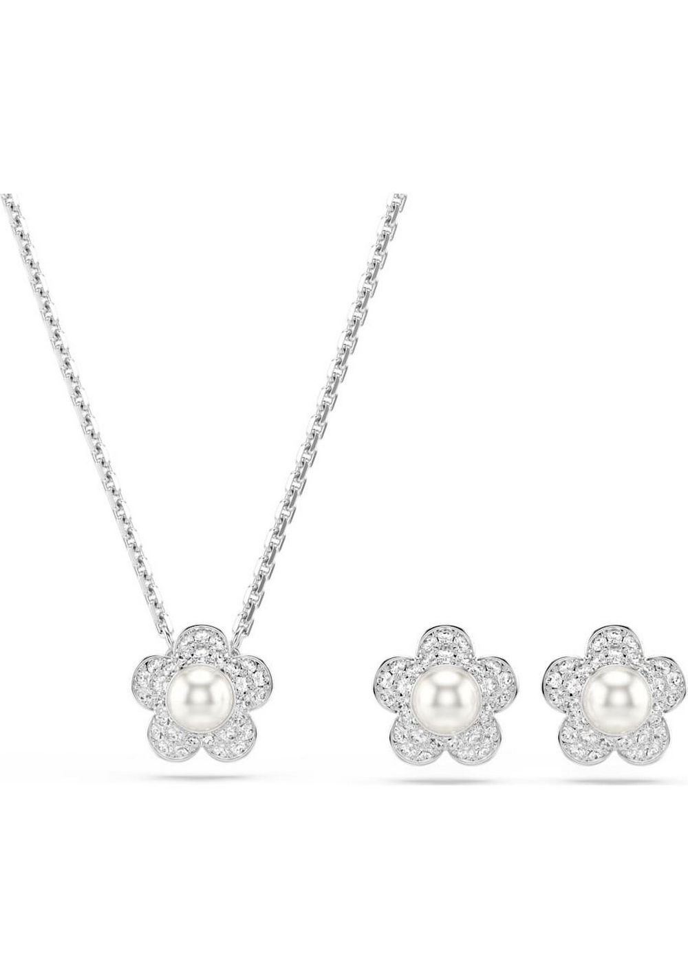 Conjunto Ariana Grande X Blanco Swarovski