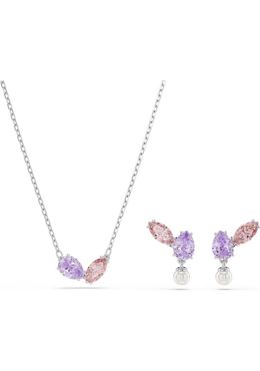 Conjunto Ariana Grande X Multicolor Swarovski