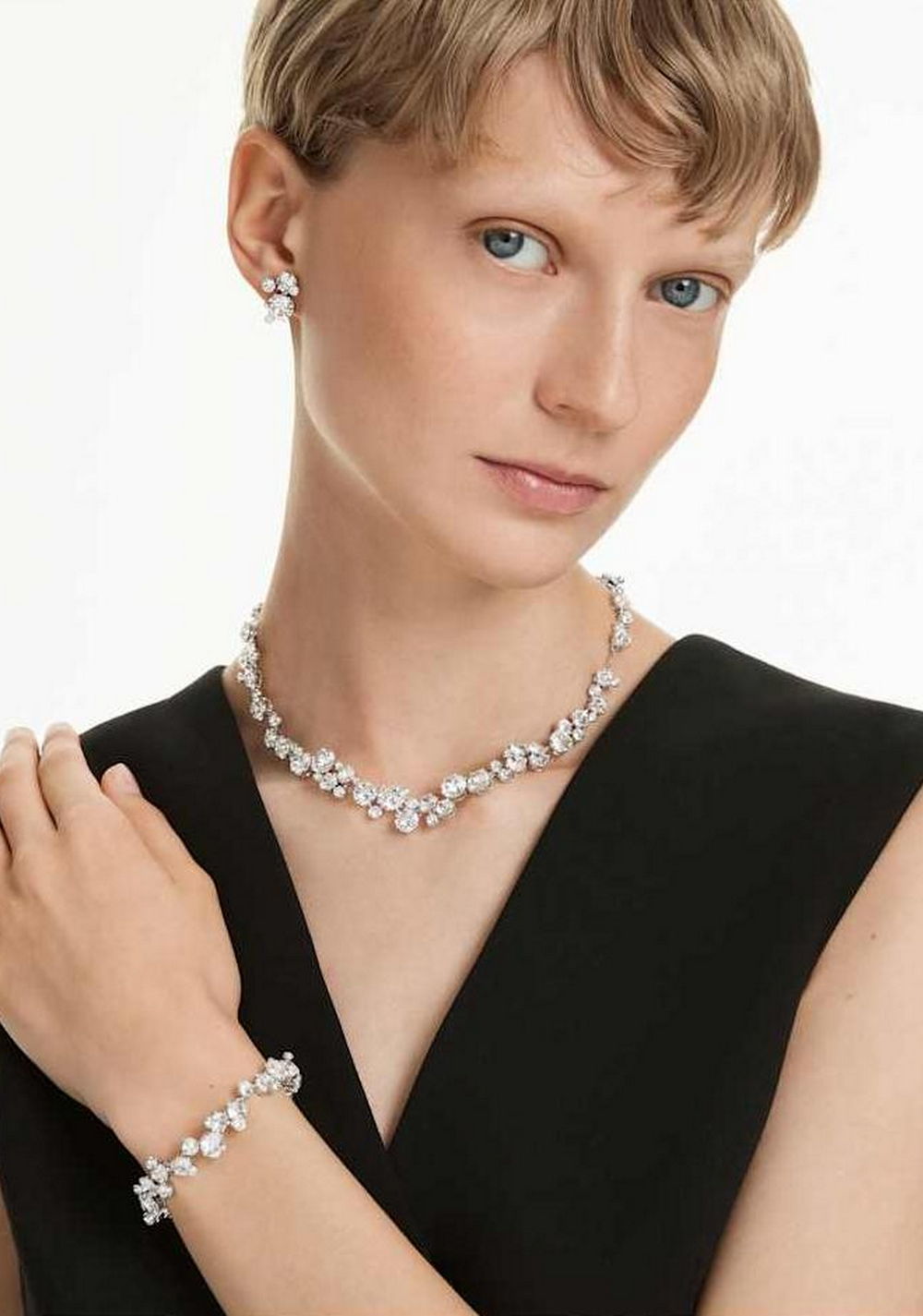 Conjunto Constella Swarovski 8