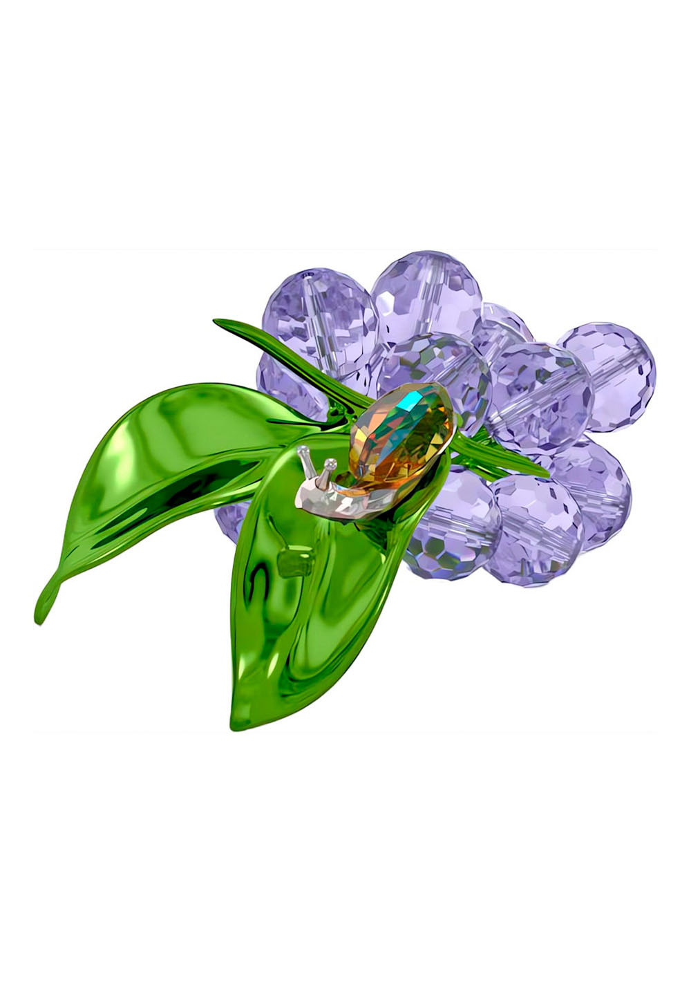 Idyllia Caracol y Arándanos Swarovski 2