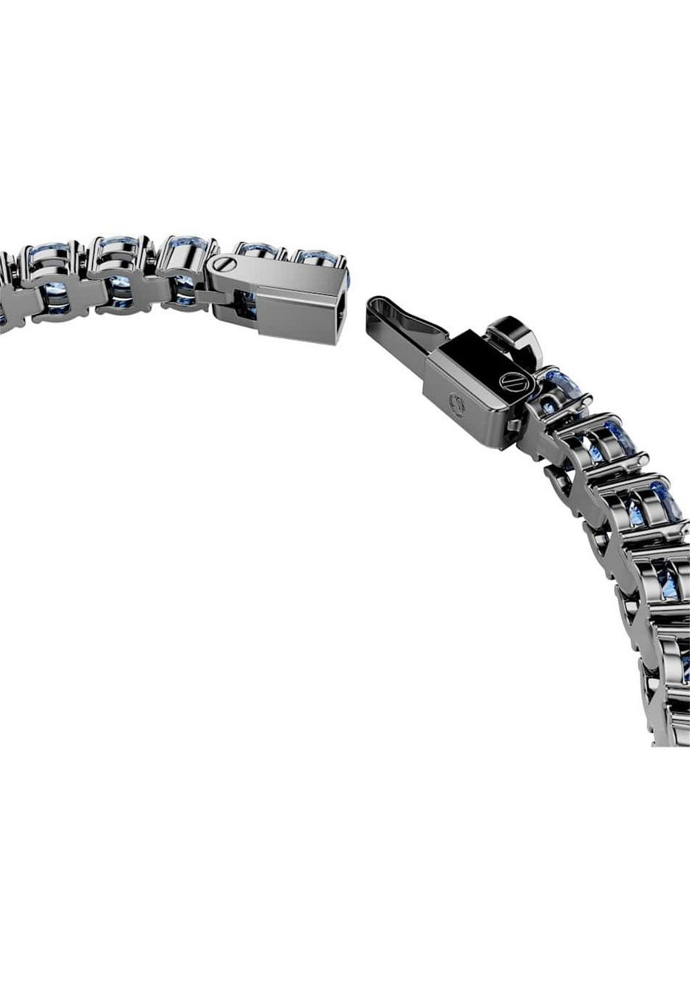 Pulsera Tennis Matrix Azul Swarovski 2