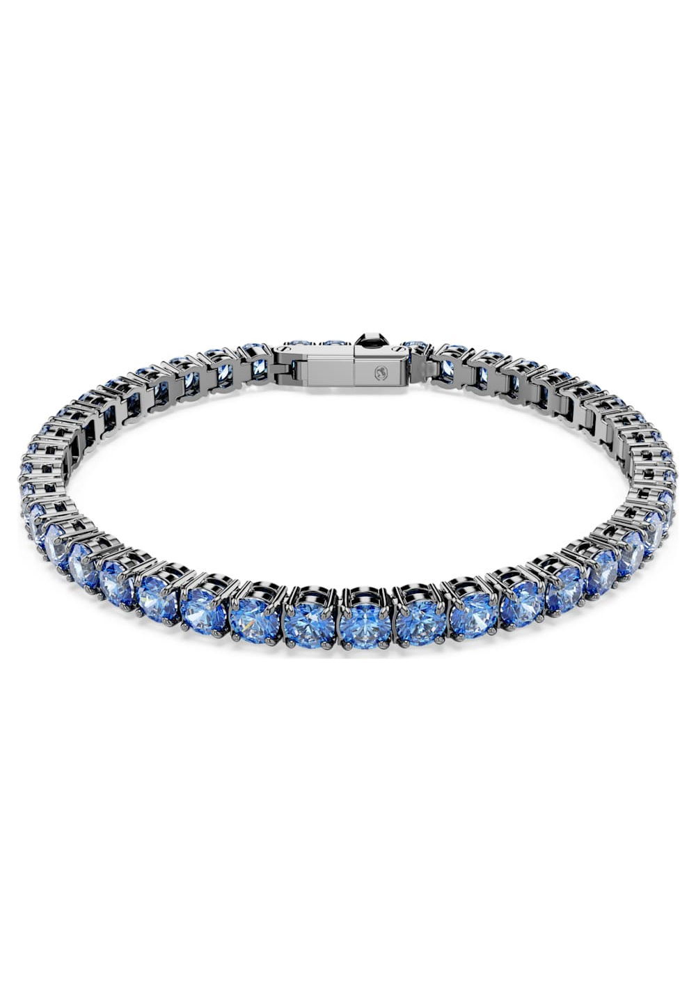 Pulsera Tennis Matrix Azul Swarovski Imagen Principal