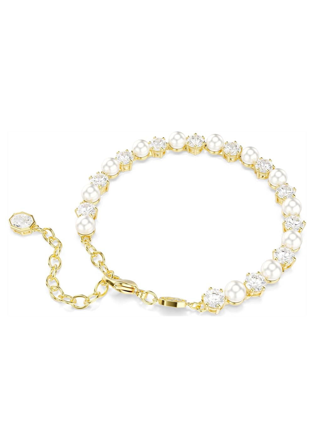 Pulsera Tennis Matrix Blanco Swarovski 3