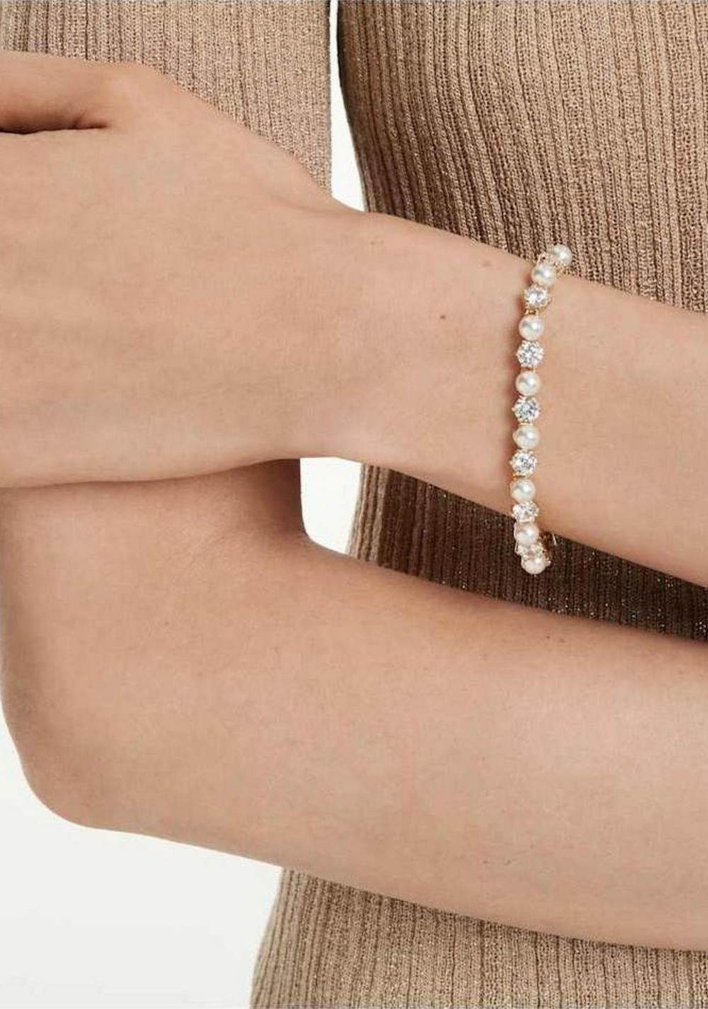 Pulsera Tennis Matrix Blanco Swarovski 5