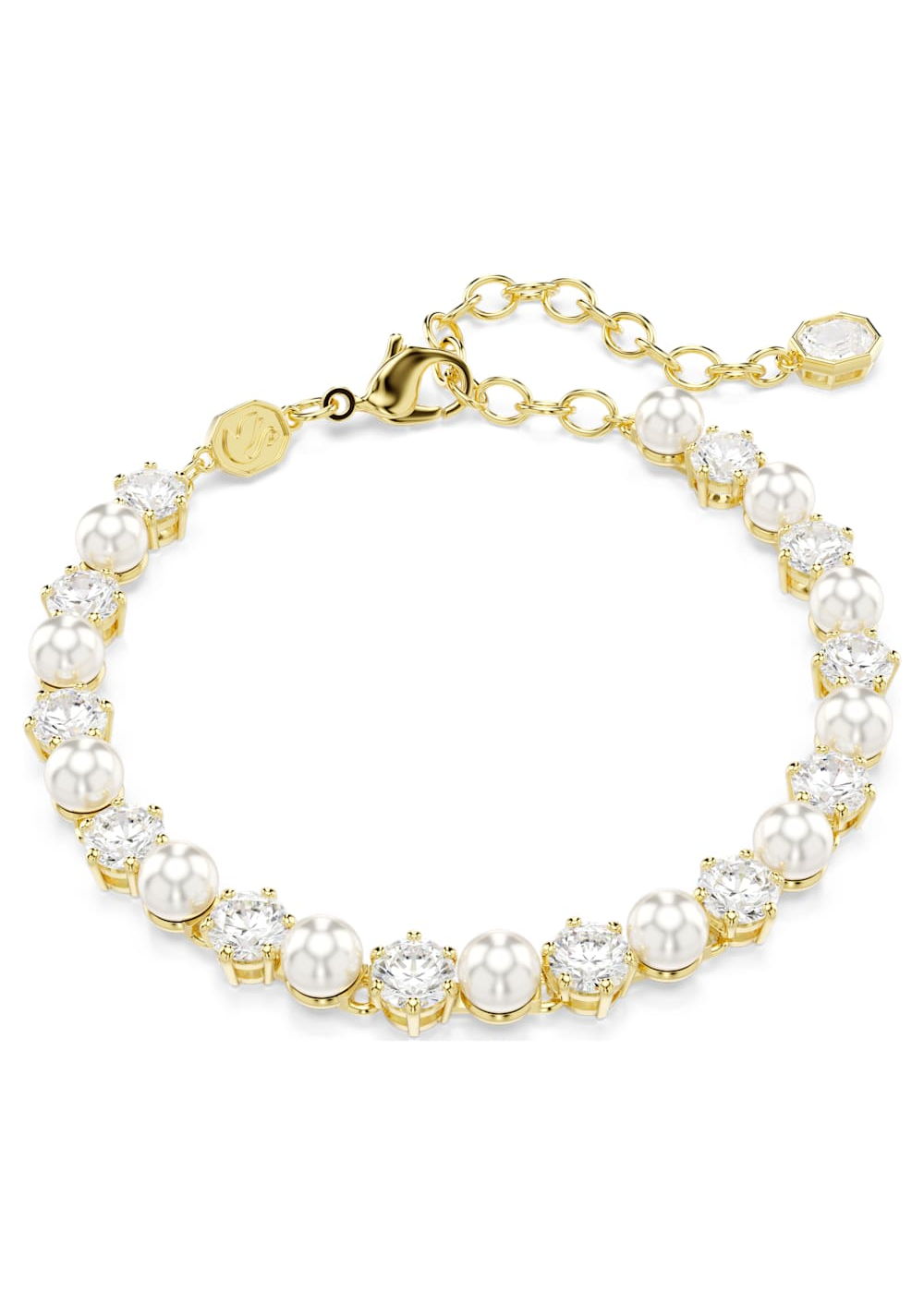 Pulsera Tennis Matrix Blanco Swarovski Imagen Principal