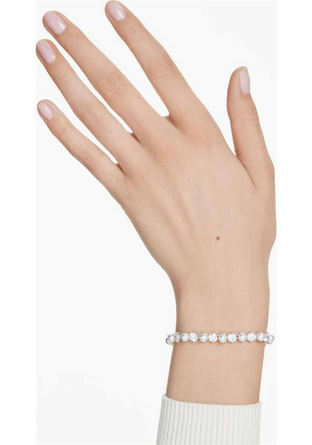 Pulsera Tennis Matrix Perla de Cristal Swarovski 5