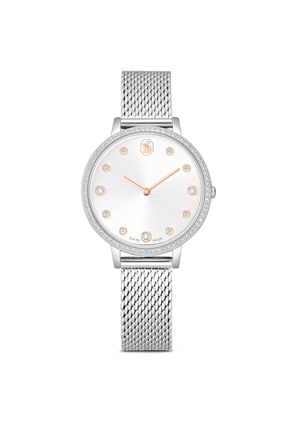 Reloj Clarica Plateado Swarovski Imagen Principal