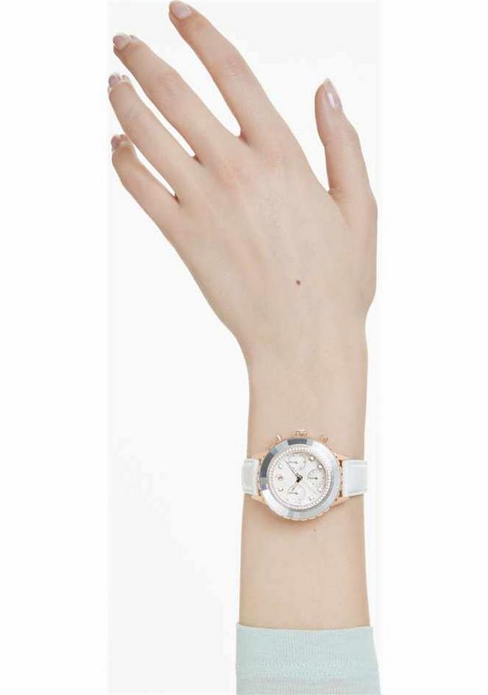Reloj Octea Chrono Blanco Swarovski 4
