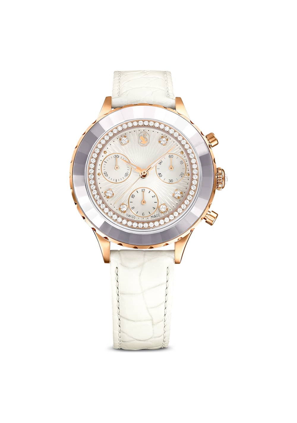 Reloj Octea Chrono Blanco Swarovski Imagen Principal