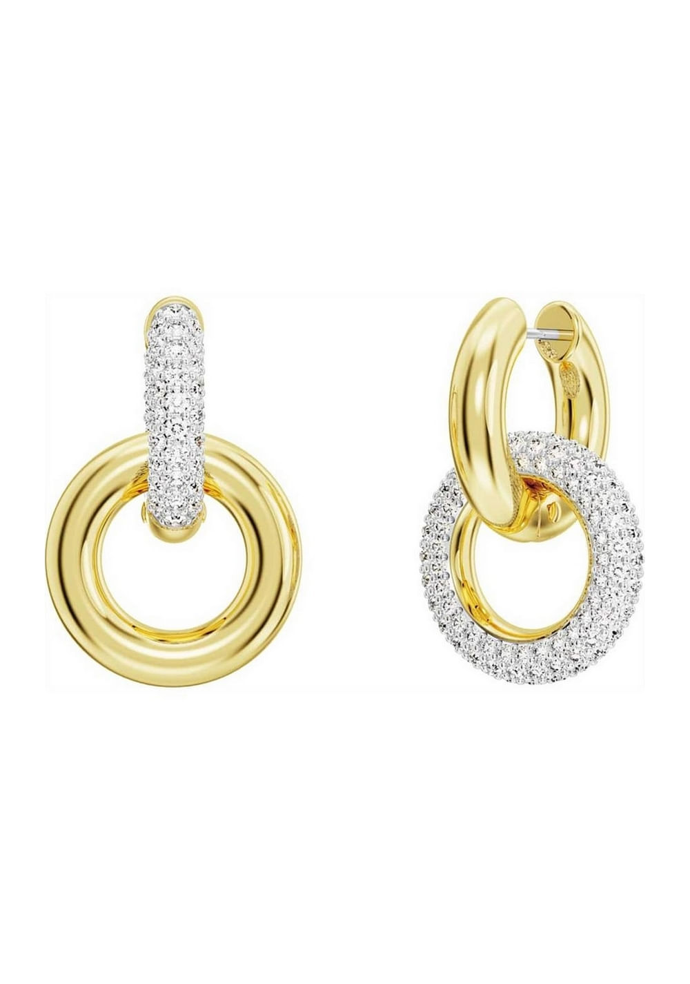 Zarcillos de Aro Dextera Swarovski 4