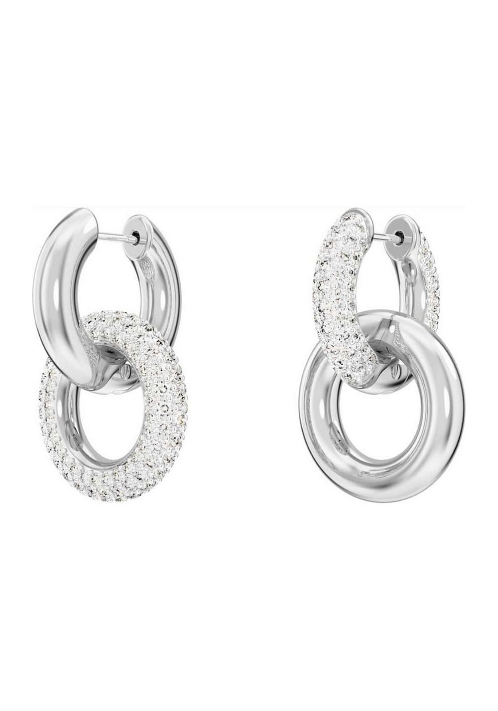 Zarcillos de Aro Dextera Swarovski 3