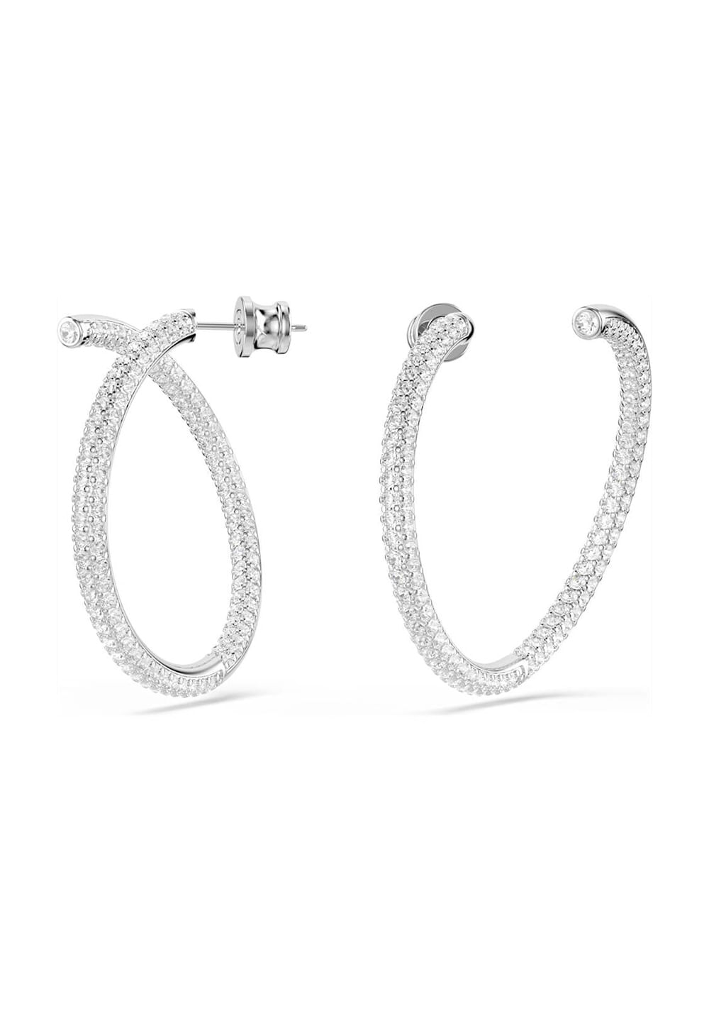 Zarcillos de Aro Dextera Swarovski 3