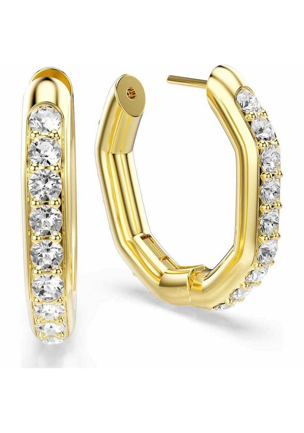 Zarcillos de Aro Dextera Swarovski 3