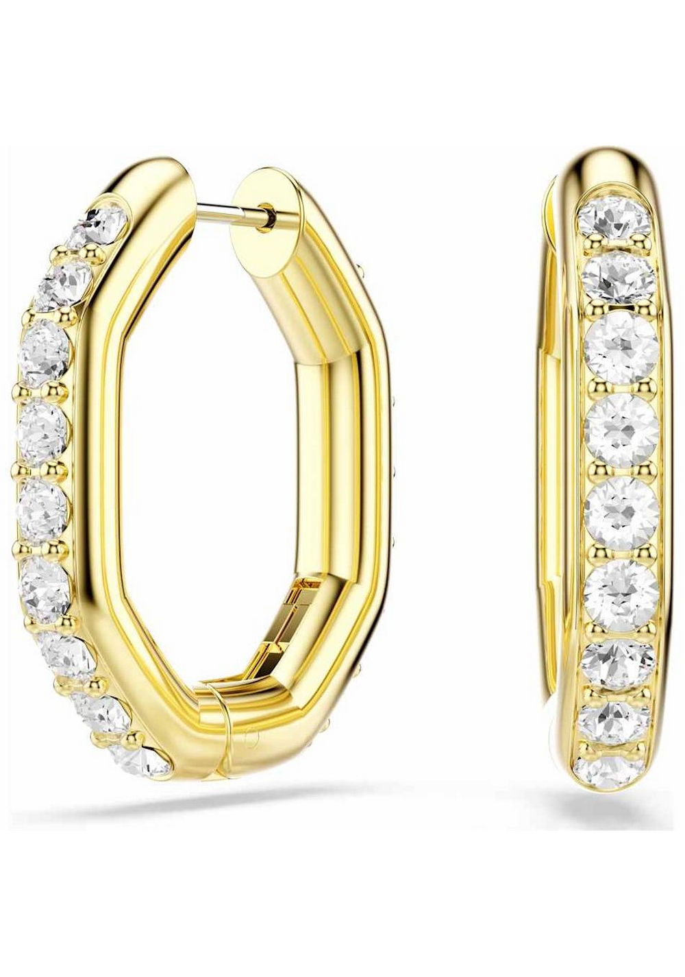 Zarcillos de Aro Dextera Swarovski 5