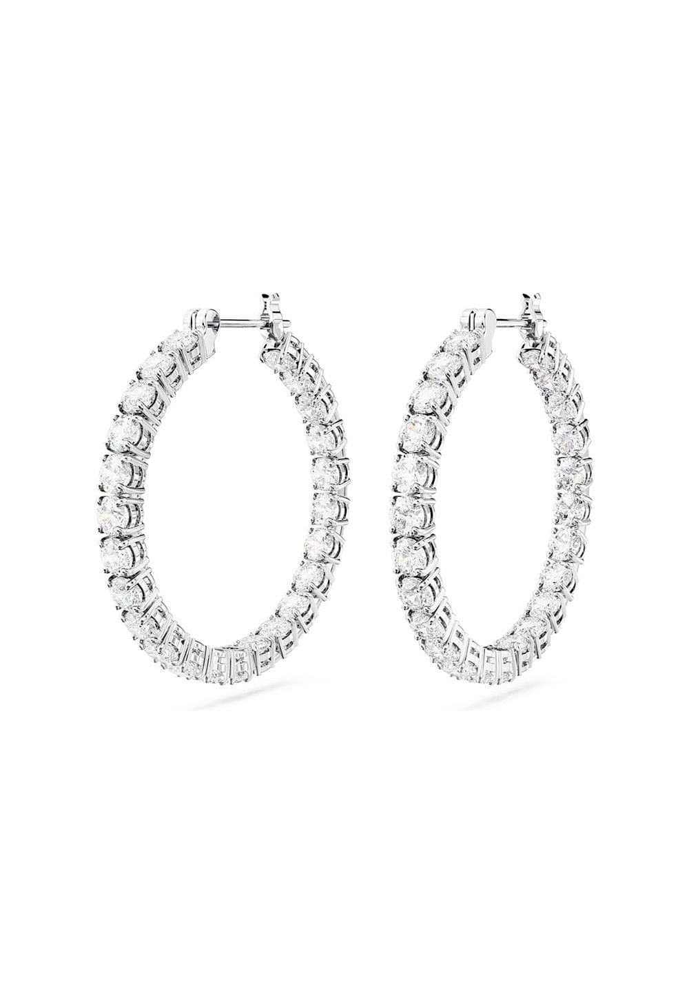 Zarcillos de Aro Matrix Swarovski 3