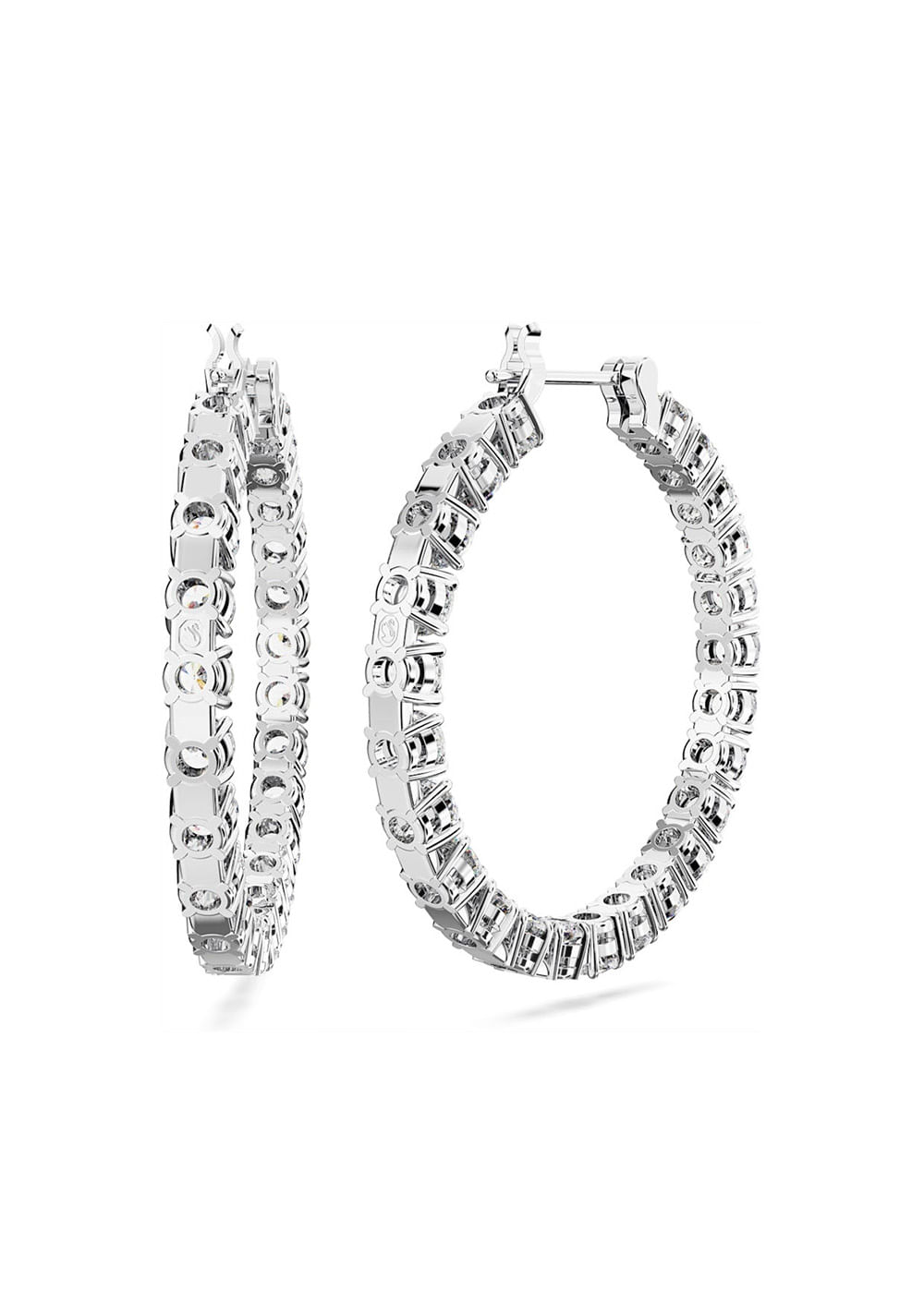 Zarcillos de Aro Matrix Swarovski 4