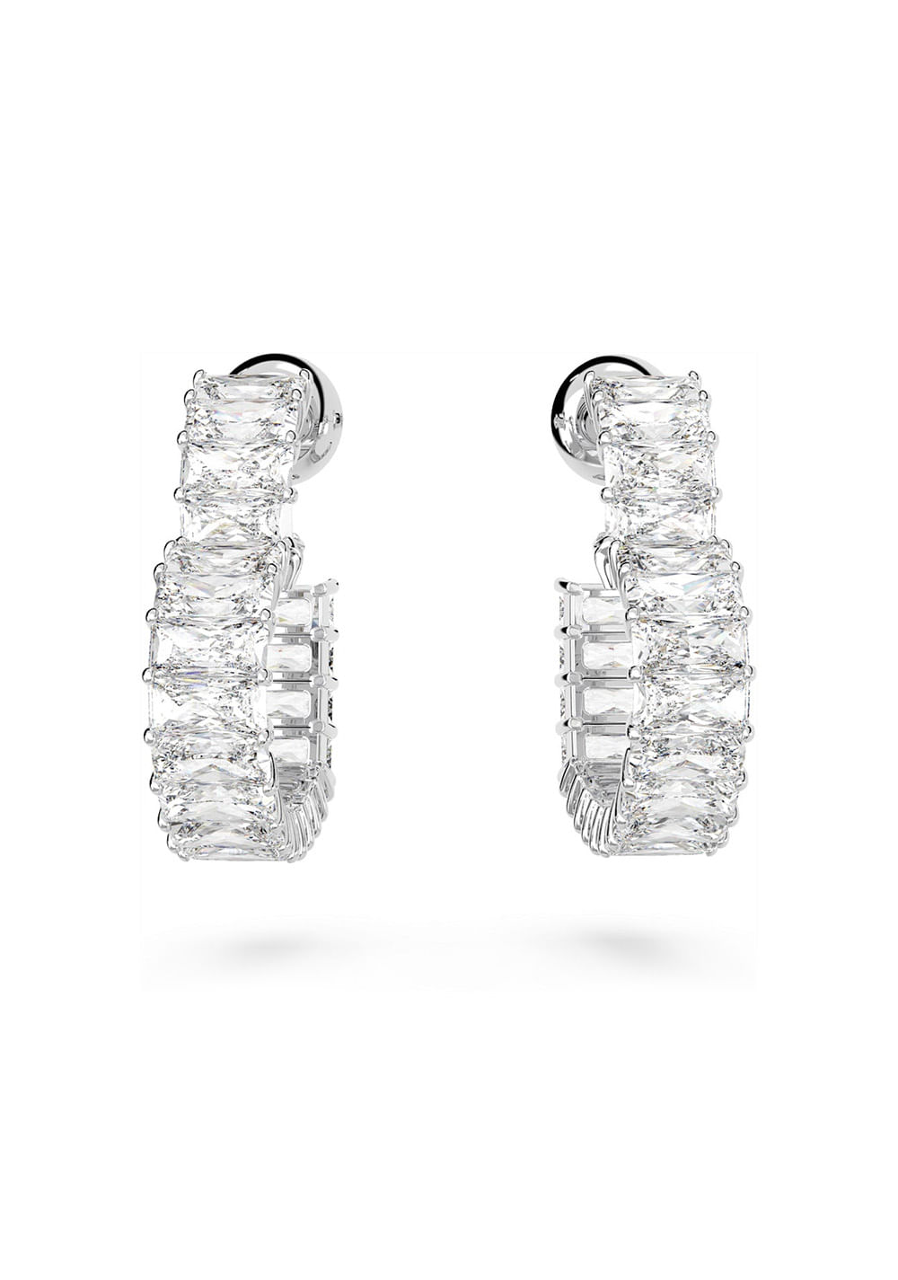 Zarcillos de Aro Matrix Swarovski 2
