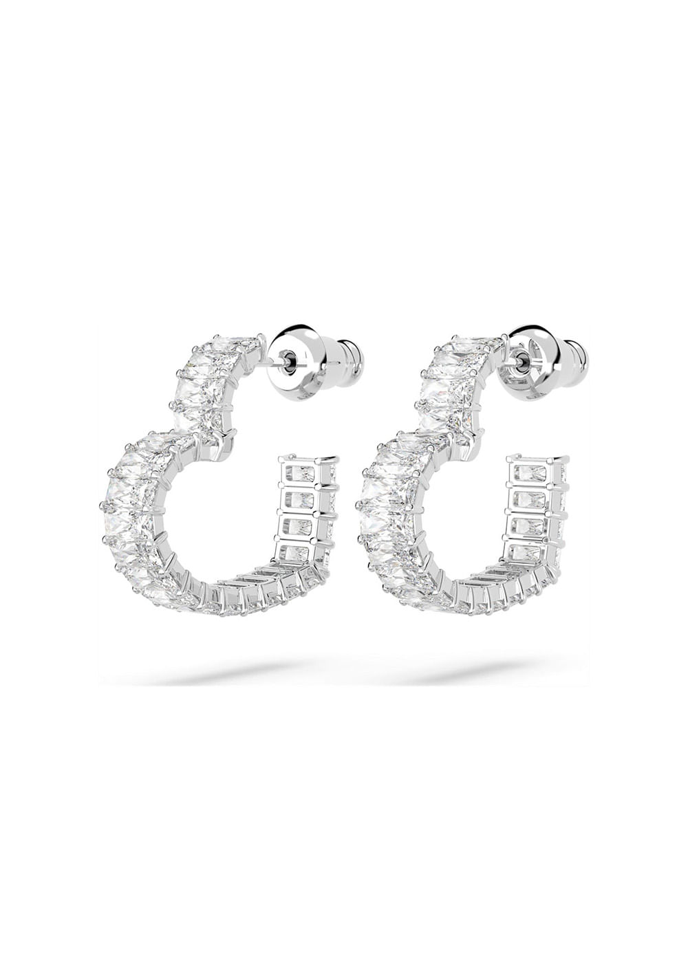 Zarcillos de Aro Matrix Swarovski 3