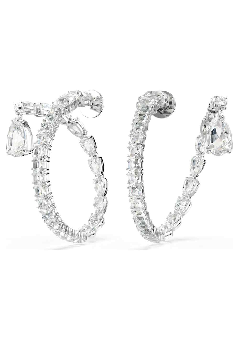 Zarcillos de Aro Matrix Swarovski 3