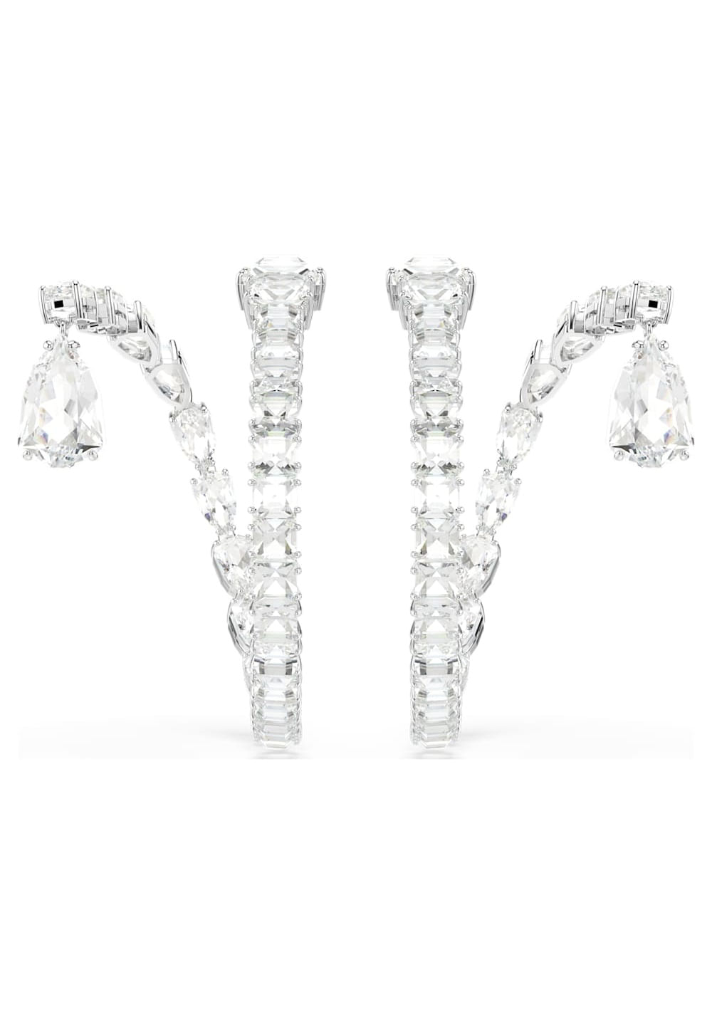 Zarcillos de Aro Matrix Swarovski Imagen Principal
