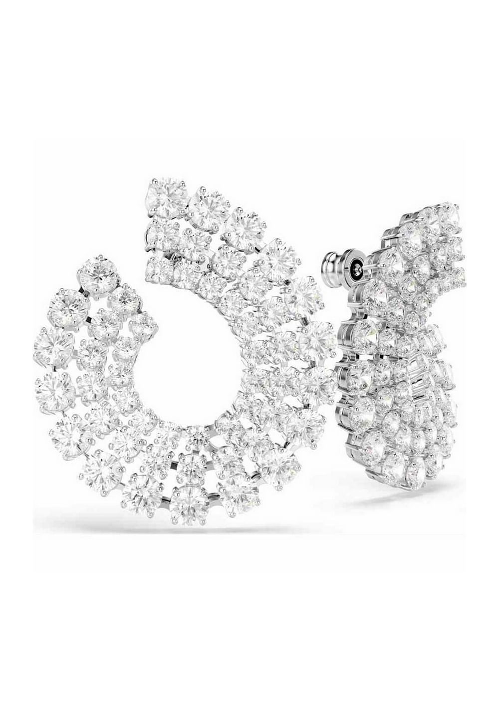 Zarcillos de Aro Matrix Swarovski 3