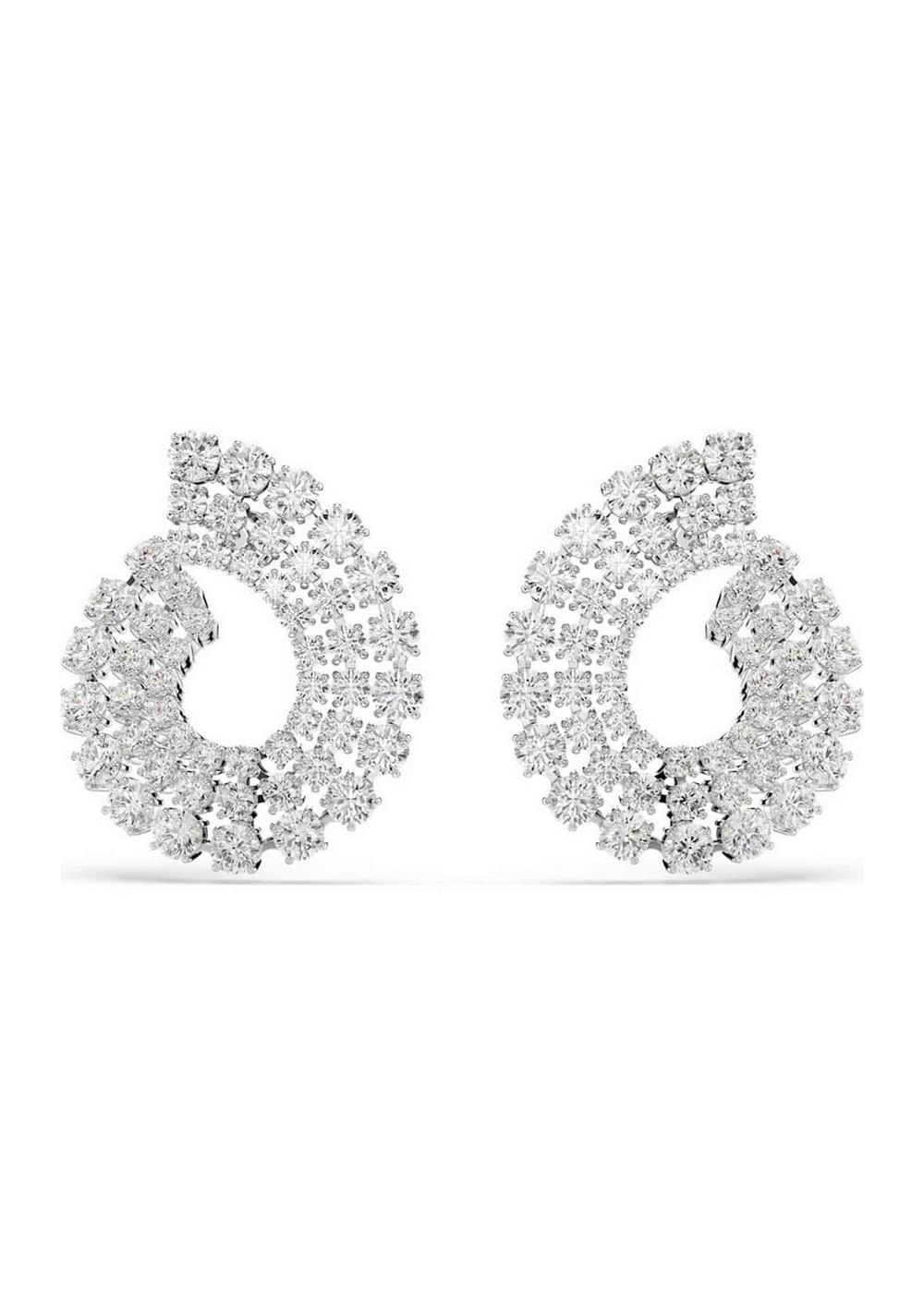 Zarcillos de Aro Matrix Swarovski Imagen Principal
