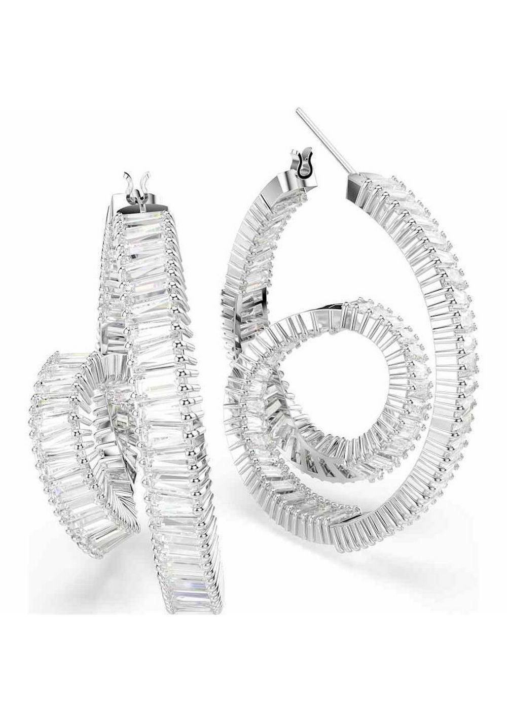 Zarcillos de Aro Matrix Swarovski 3