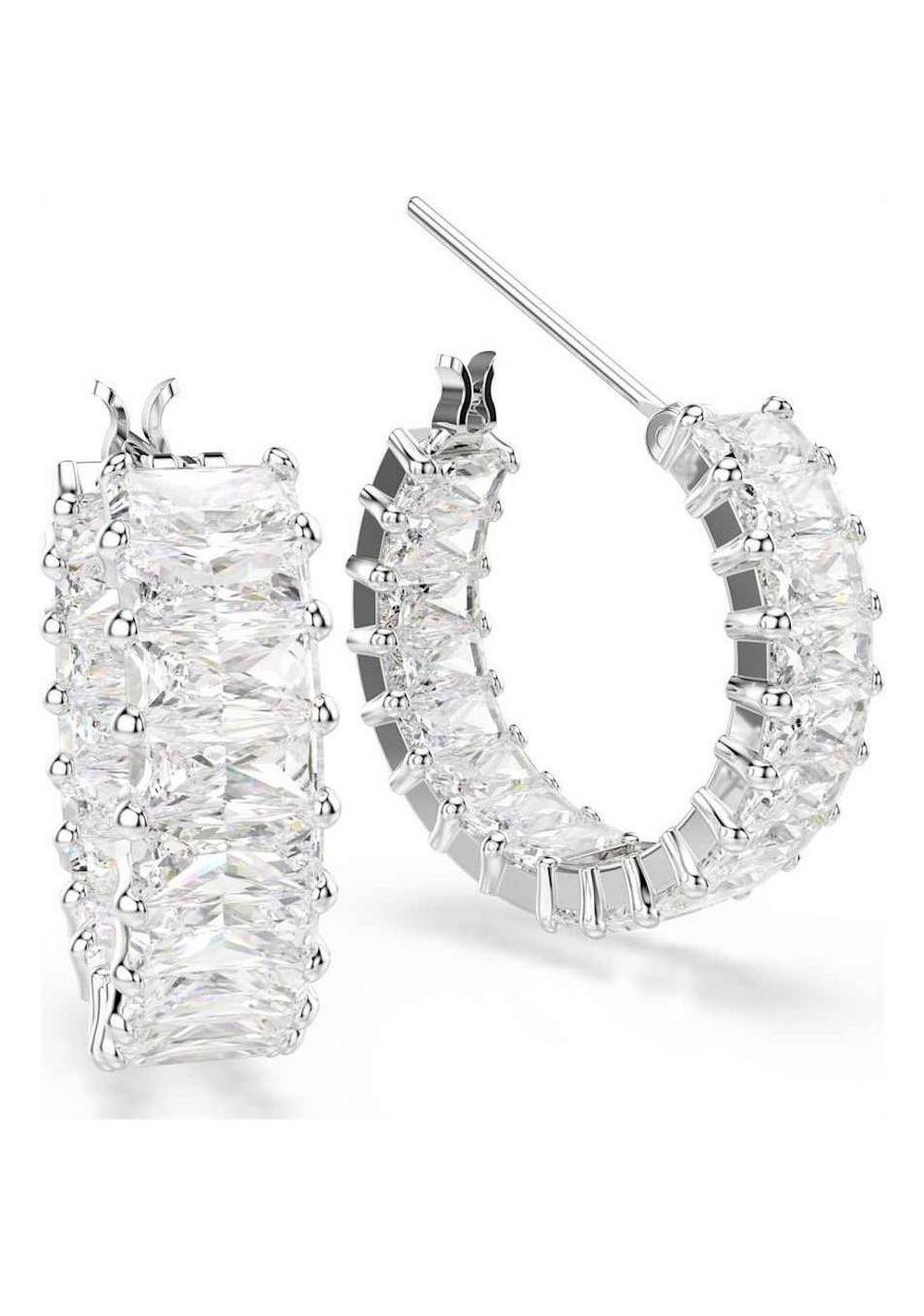 Zarcillos de Aro Matrix Swarovski 3