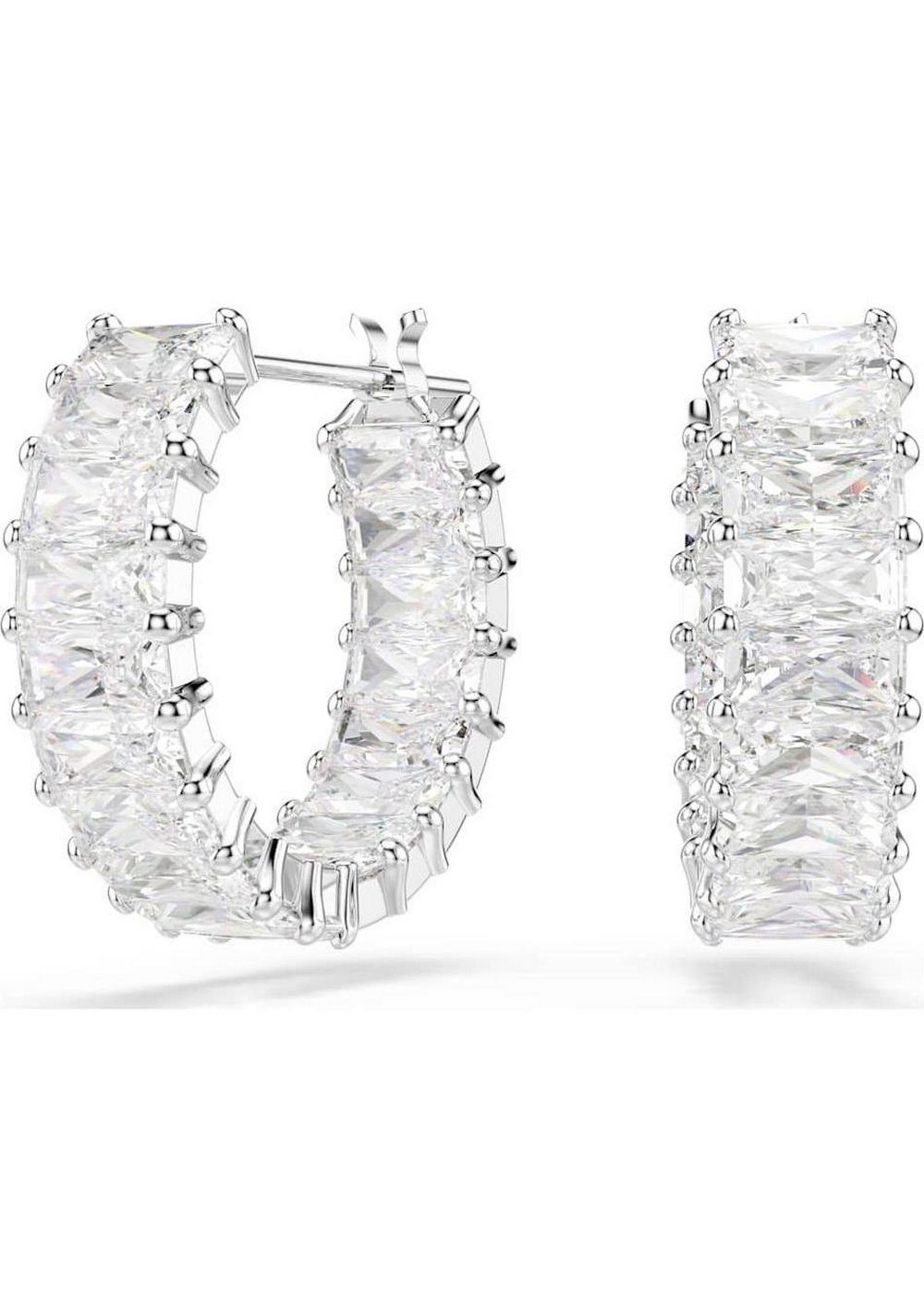 Zarcillos de Aro Matrix Swarovski