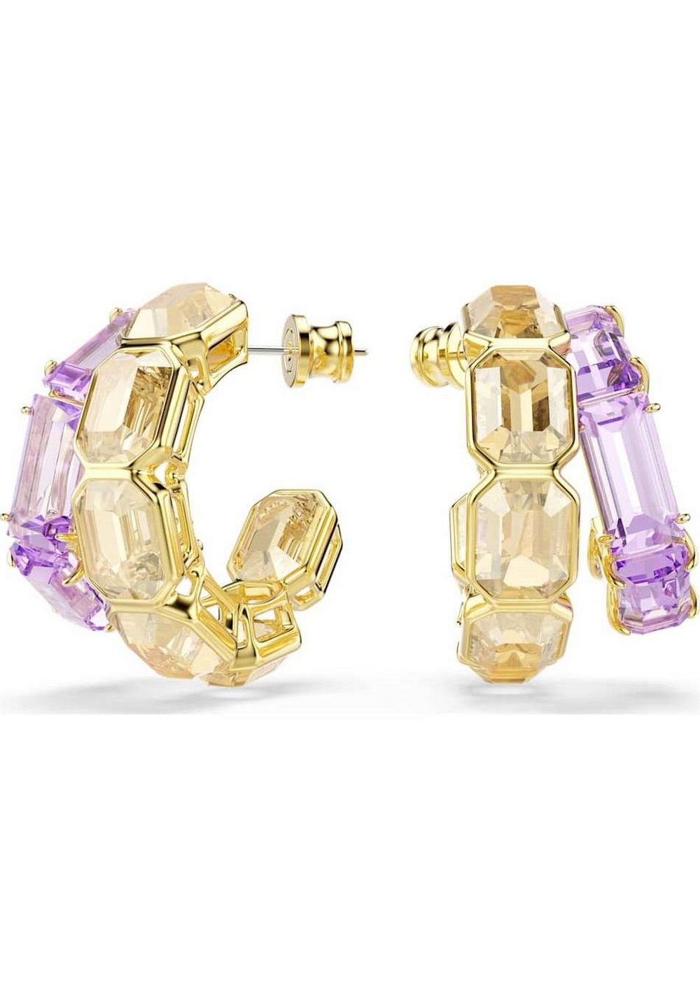 Zarcillos de Aro Millenia Swarovski