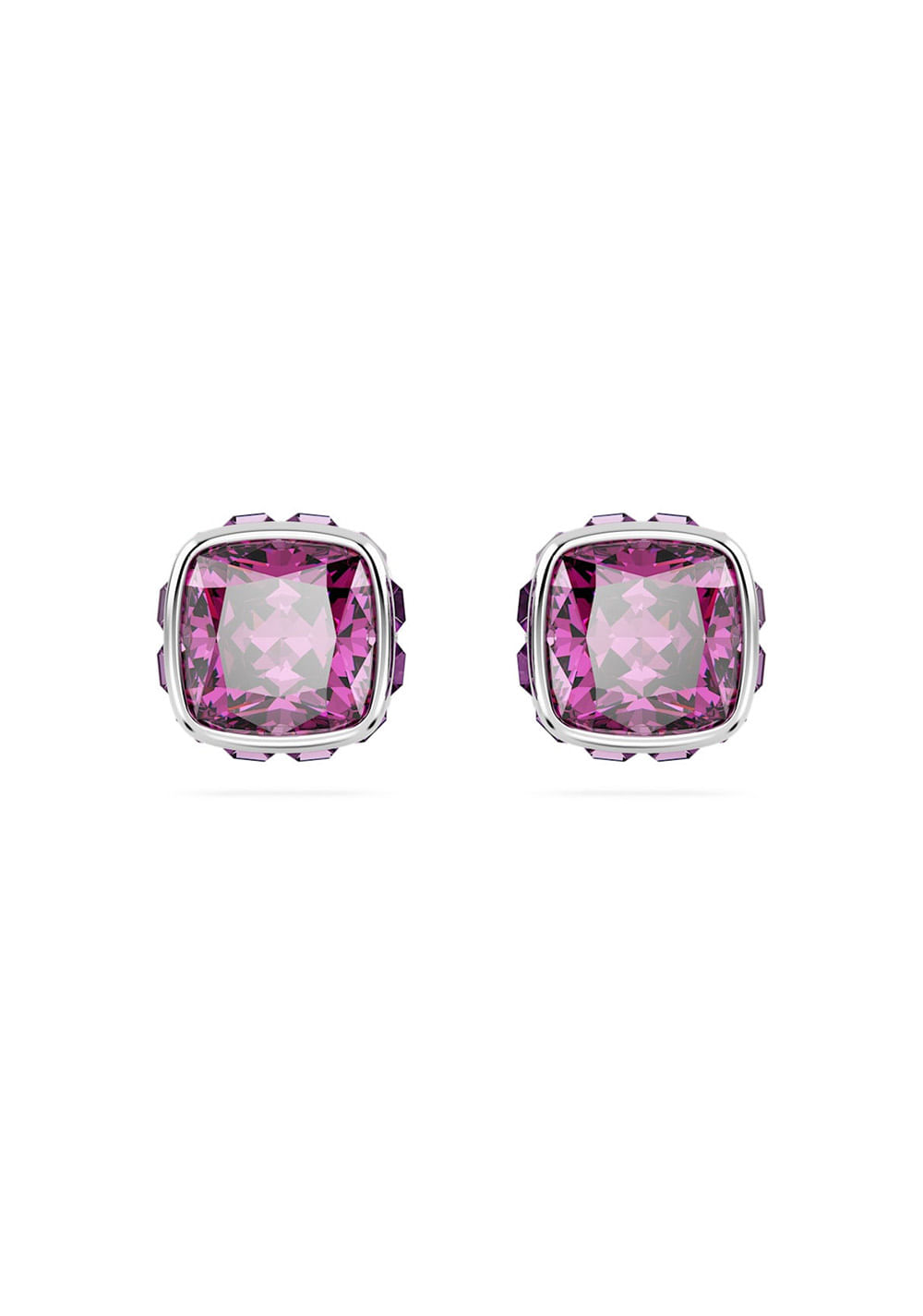 Zarcillos de Botón Birthstone Swarovski Imagen Principal