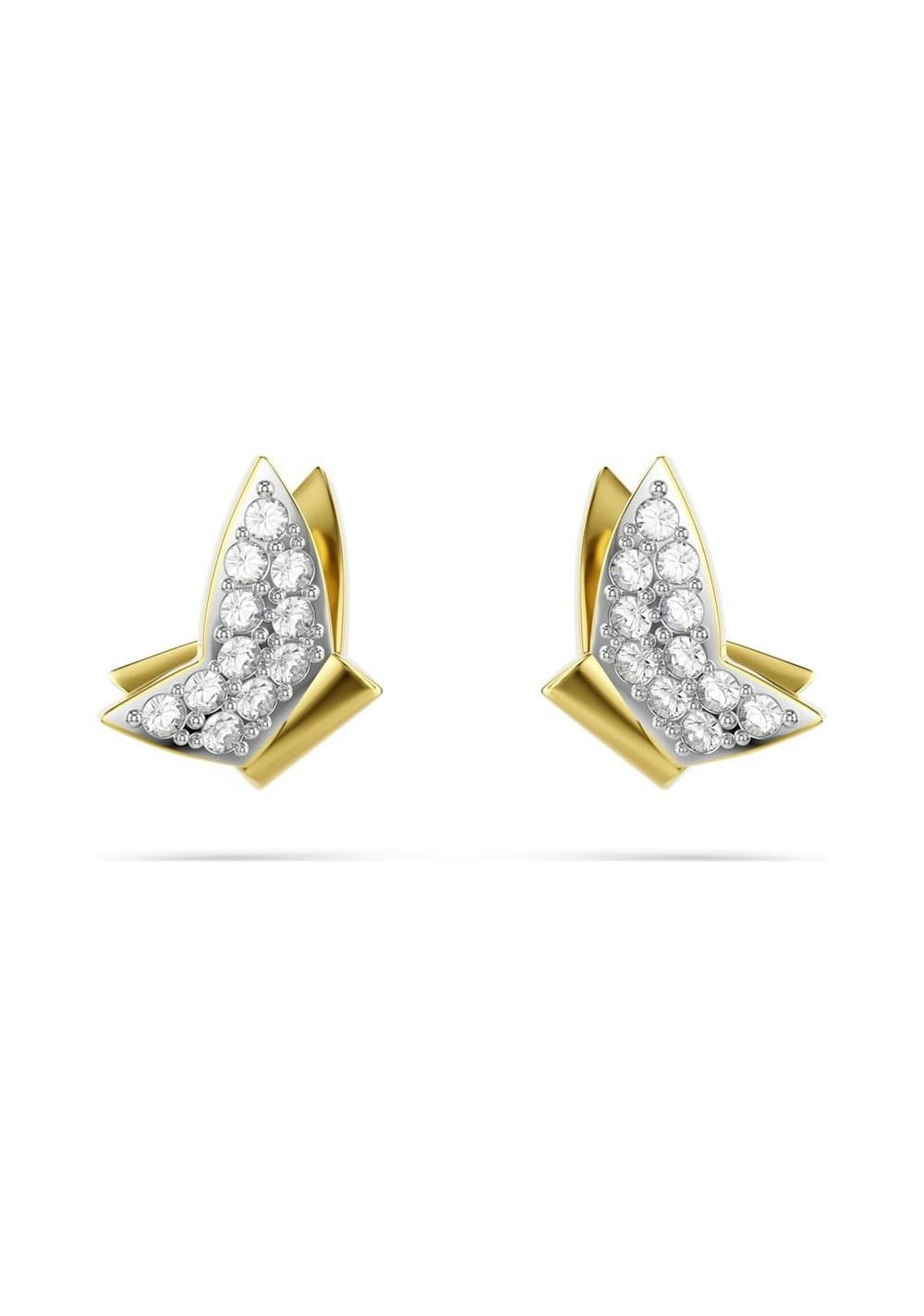 Zarcillos de Botón Idyllia Lilia Mariposas Swarovski Imagen Principal