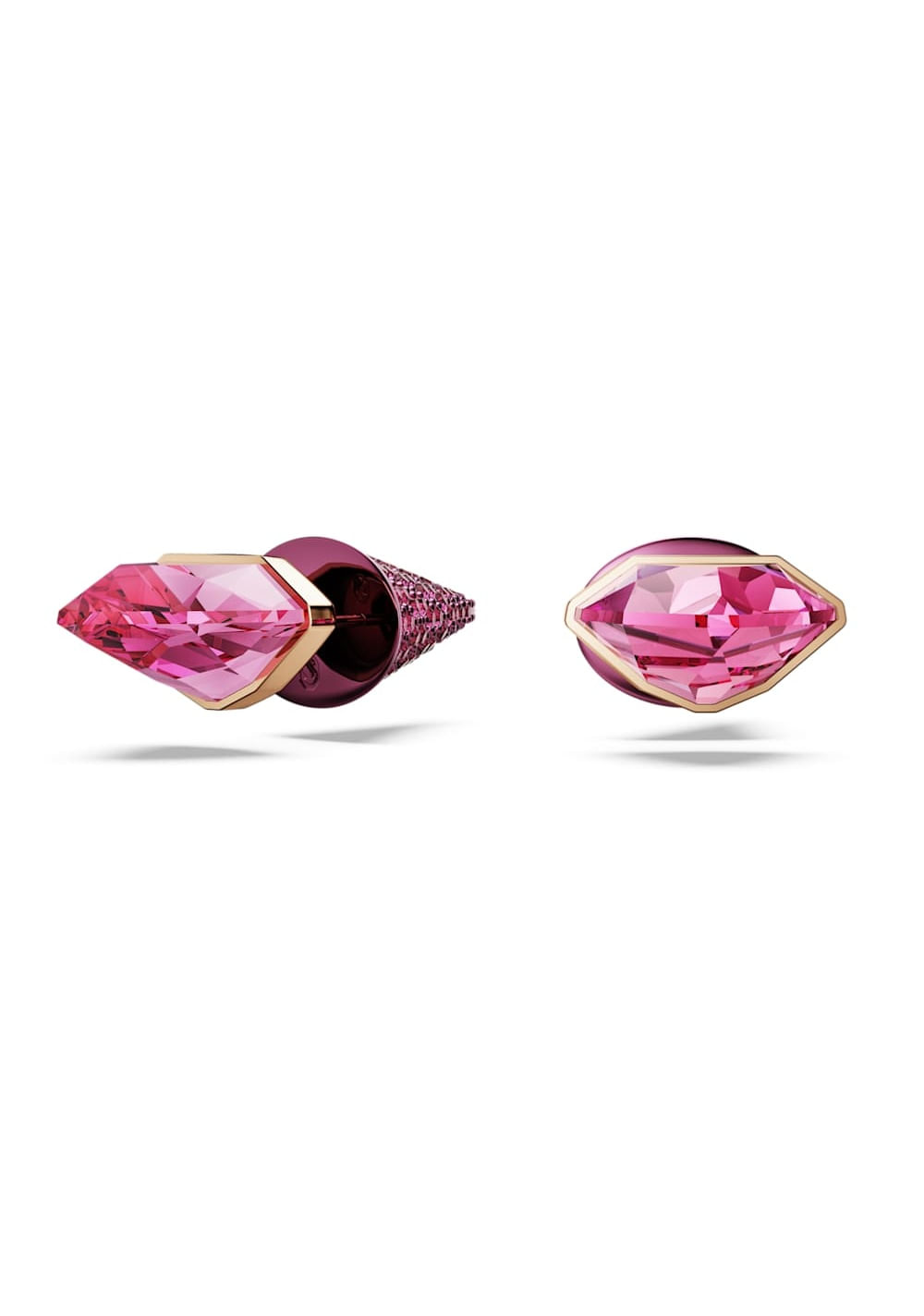 Zarcillos de Botón Lucent Pavé Swarovski