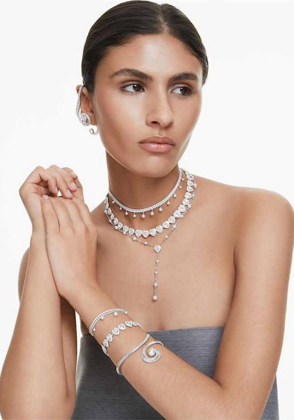 Zarcillos de Clip Ariana Grande Swarovski 6