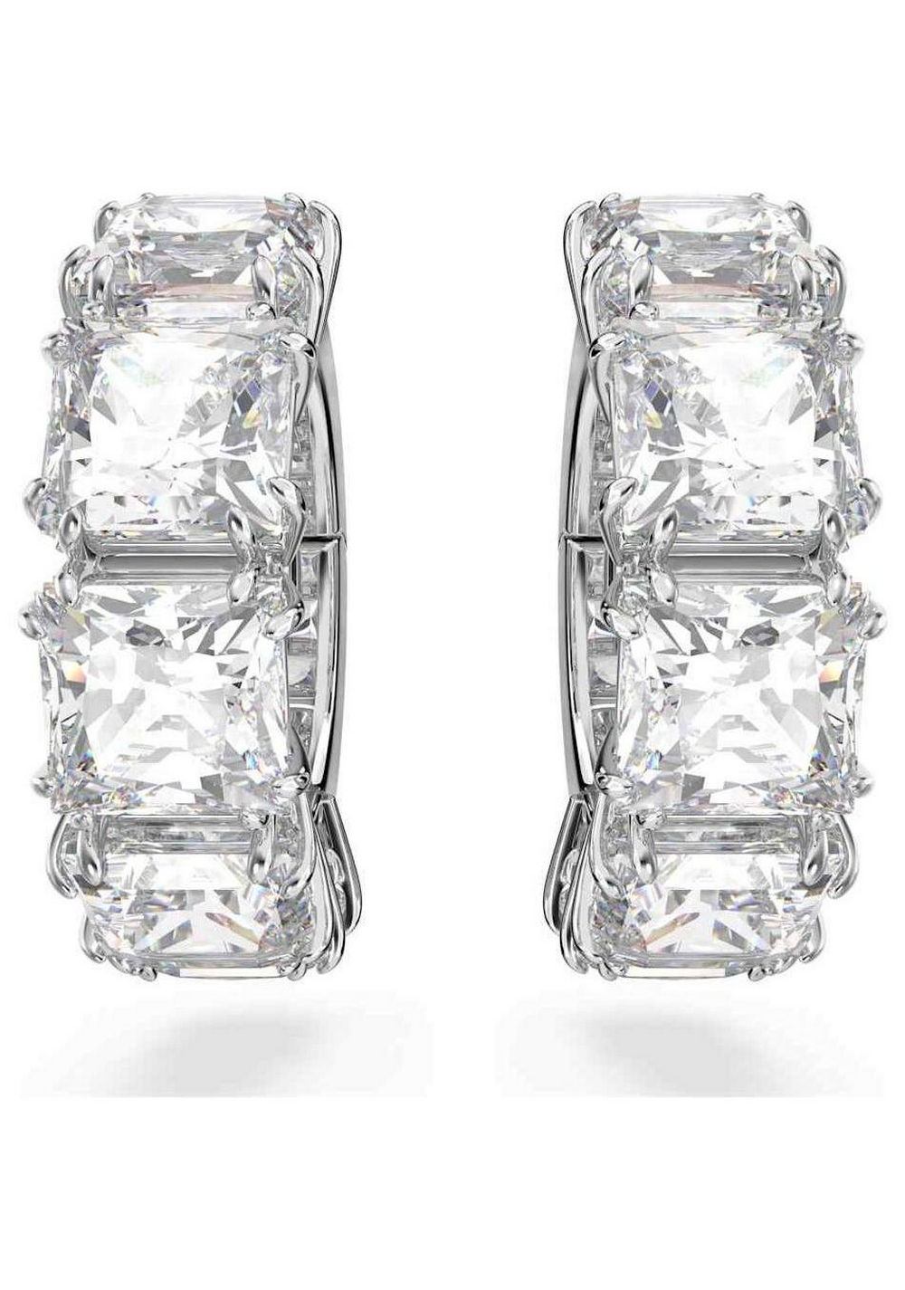 Zarcillos de Clip Matrix Swarovski 2