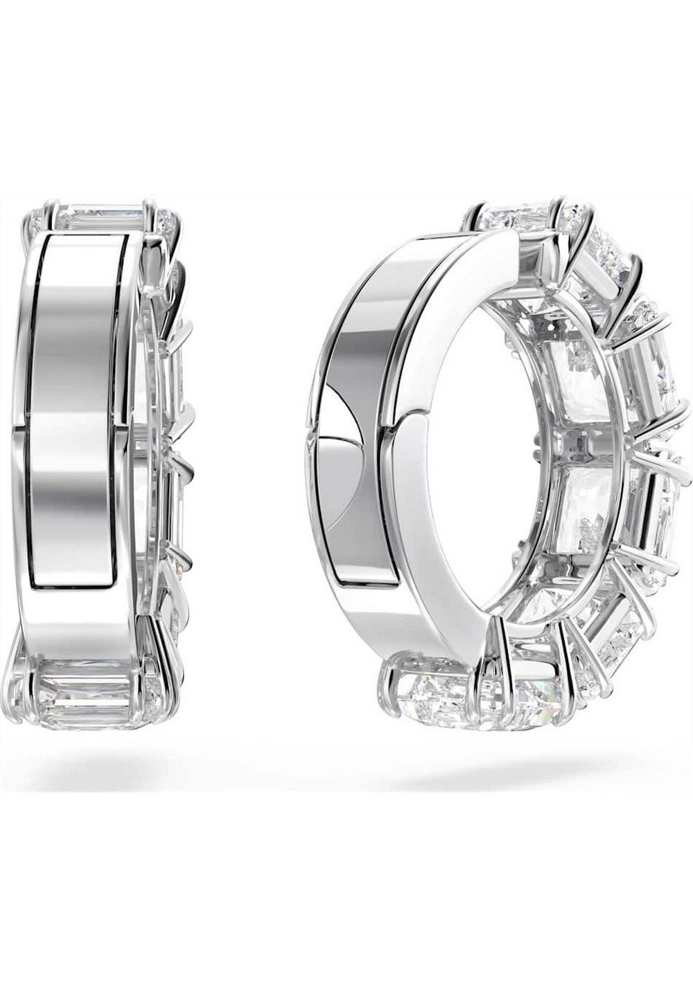 Zarcillos de Clip Matrix Swarovski 4