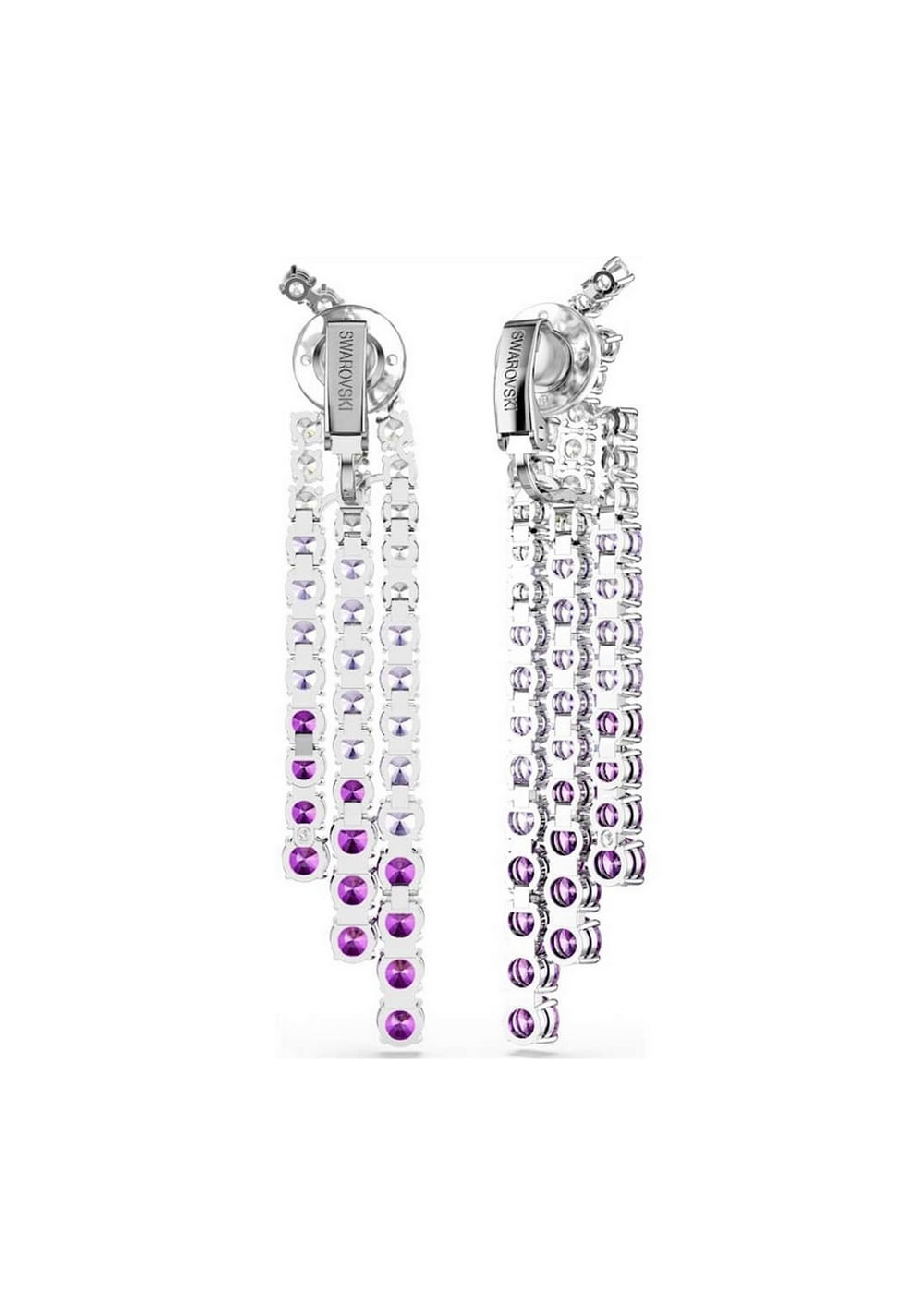 Zarcillos de Clip Matrix Swarovski 4