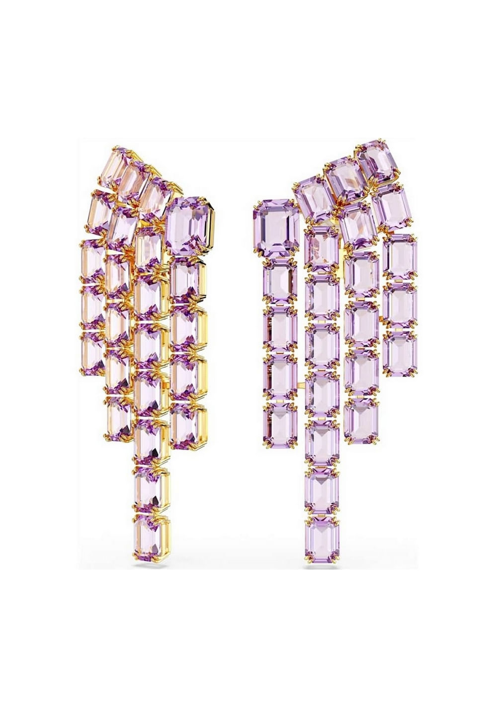 Zarcillos de Clip Millenia Swarovski 2