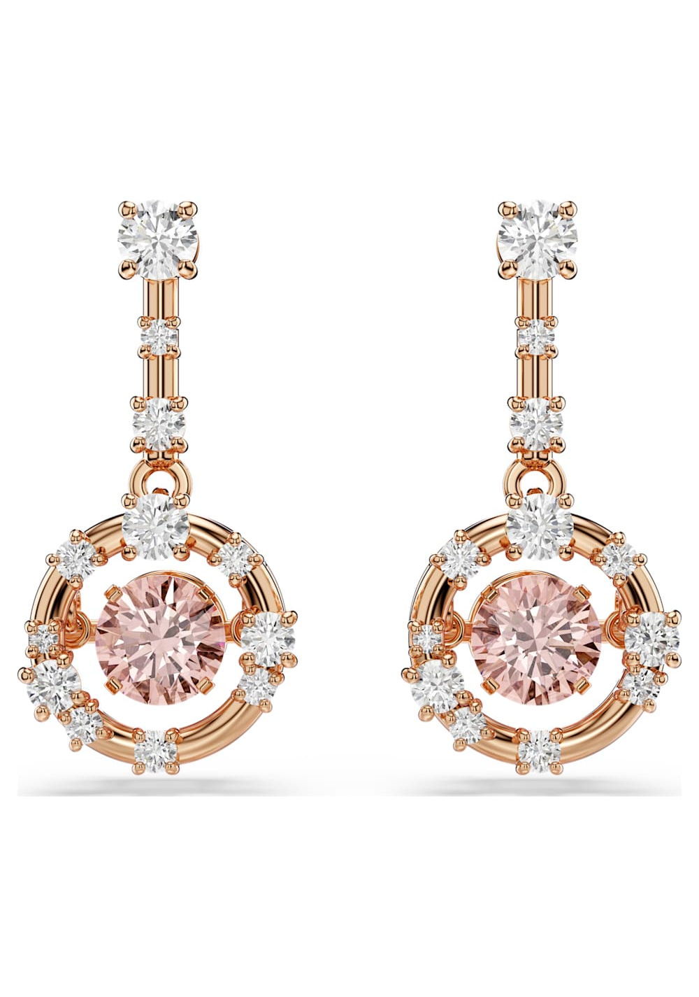 Zarcillos Constella Rosa Swarovski