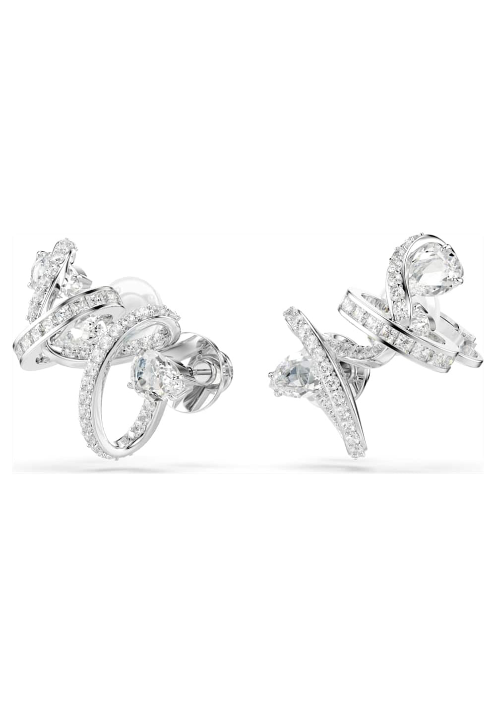 Zarcillos Ear Cuff Hyperbola Swarovski 3