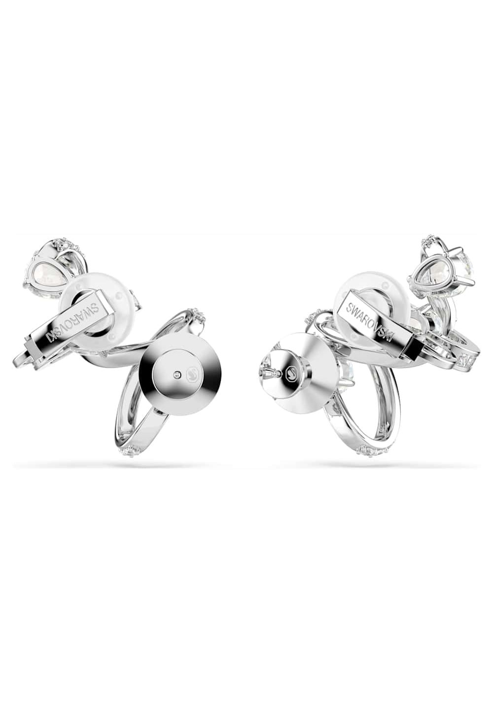 Zarcillos Ear Cuff Hyperbola Swarovski 4
