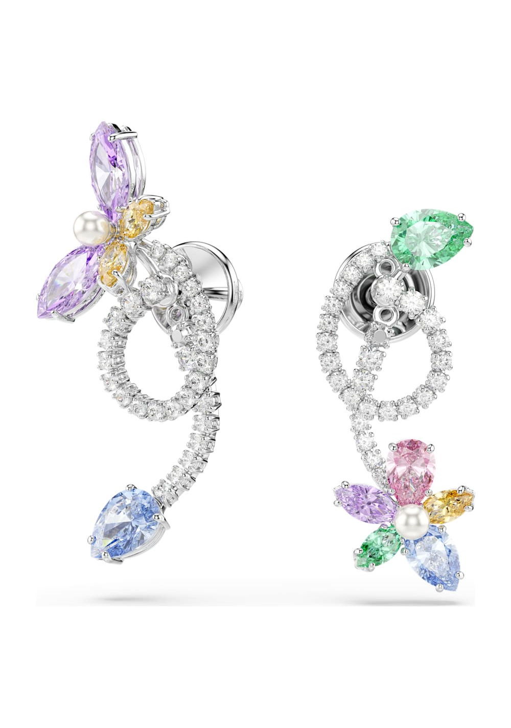 Zarcillos de Gota con Adorno para Ariana Grande X Multicolor Swarovski