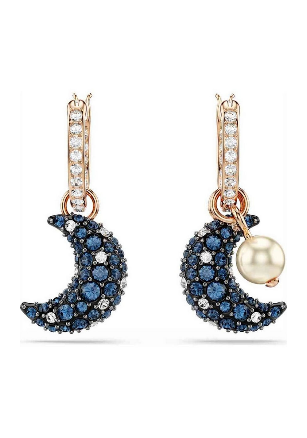 Zarcillos Luna Perla de Cristal Swarovski 2
