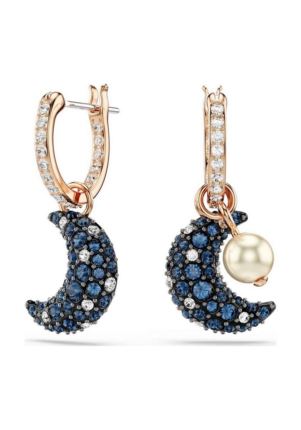 Zarcillos Luna Perla de Cristal Swarovski Imagen Principal