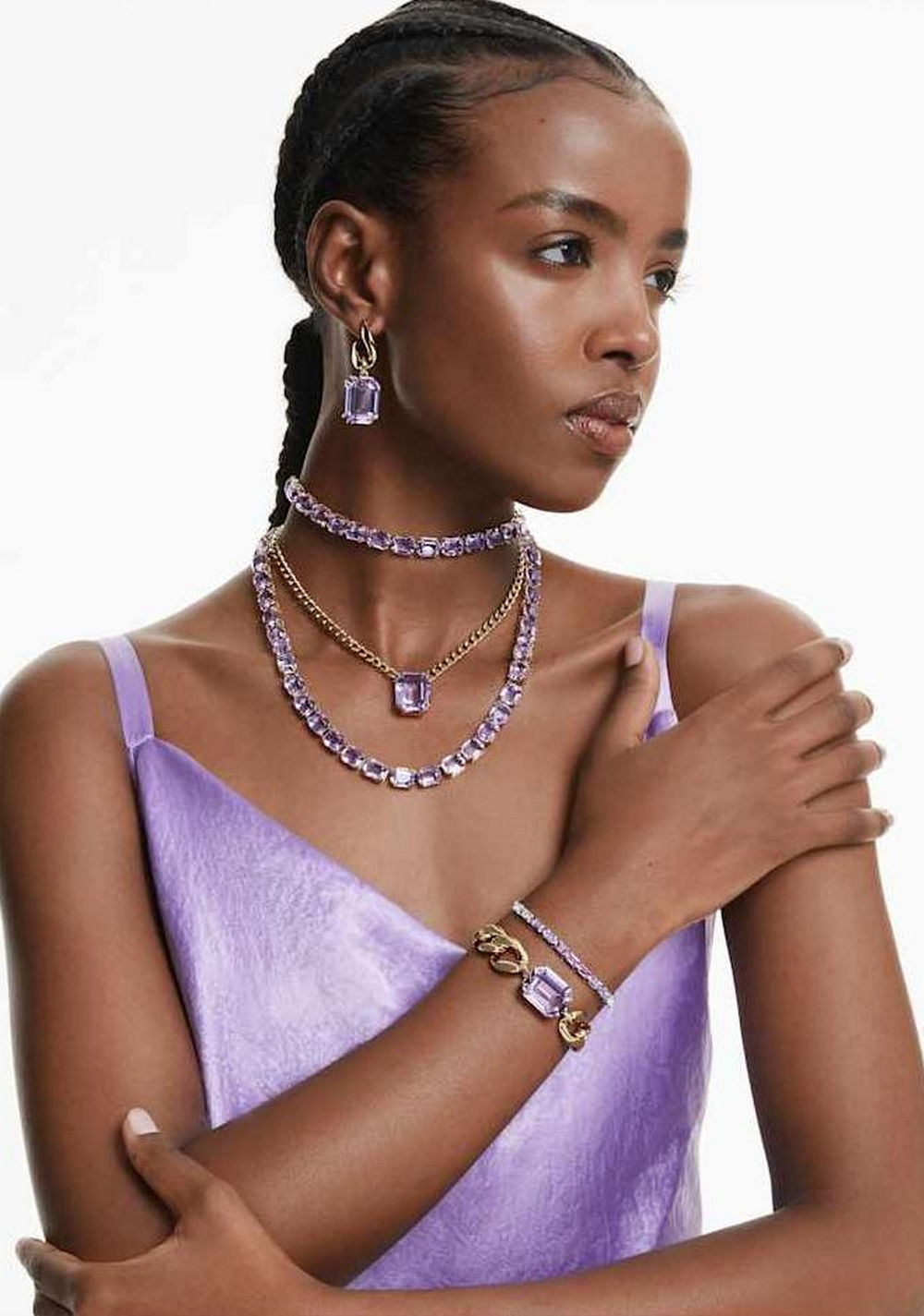 Zarcillos Millenia Swarovski 5