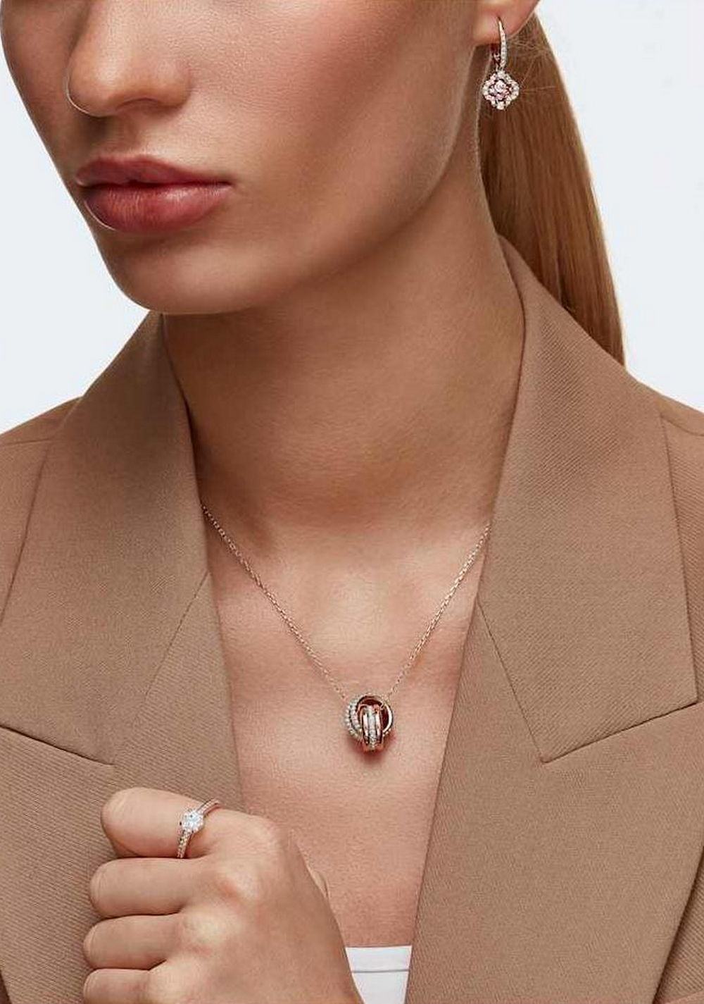 Zarcillos una Swarovski 6