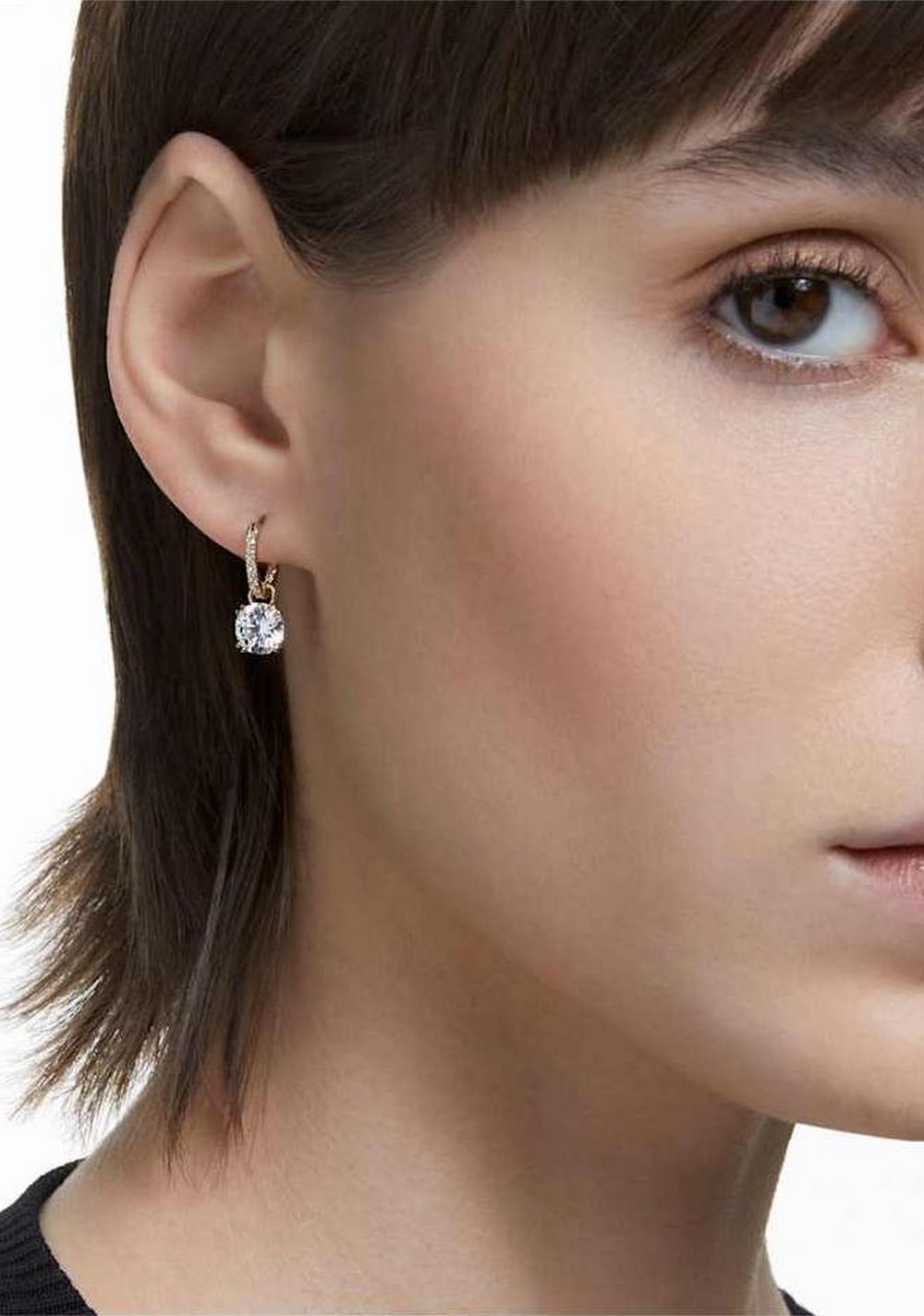 Zarcillos Stilla Blanco Swarovski 4