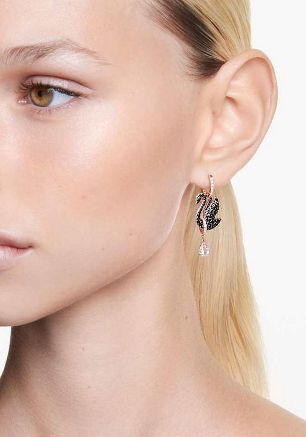 Zarcillos Swan Swarovski 5